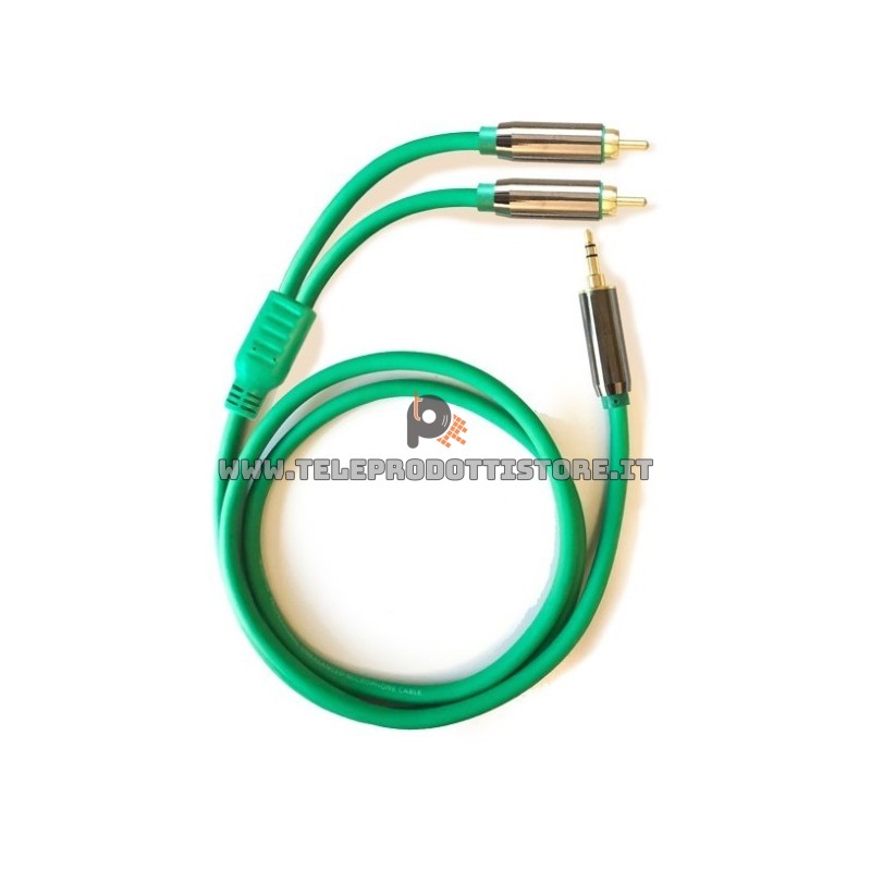 YPZZR300 Zzipp Cavo ad Y sdoppiatore Jack 3,5 su doppio jack 6,3 3 metri Zzipp 1 - Teleprodotti 