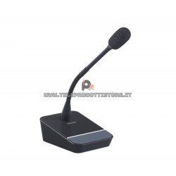 MICSET-C32LED Fonestar Microfono PA da tavolo con collo di cigno 32 cm. e anello led