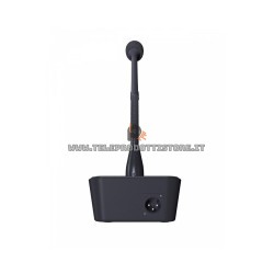 MICSET-C45 Fonestar Microfono PA da tavolo con collo di cigno 45 cm. e anello led