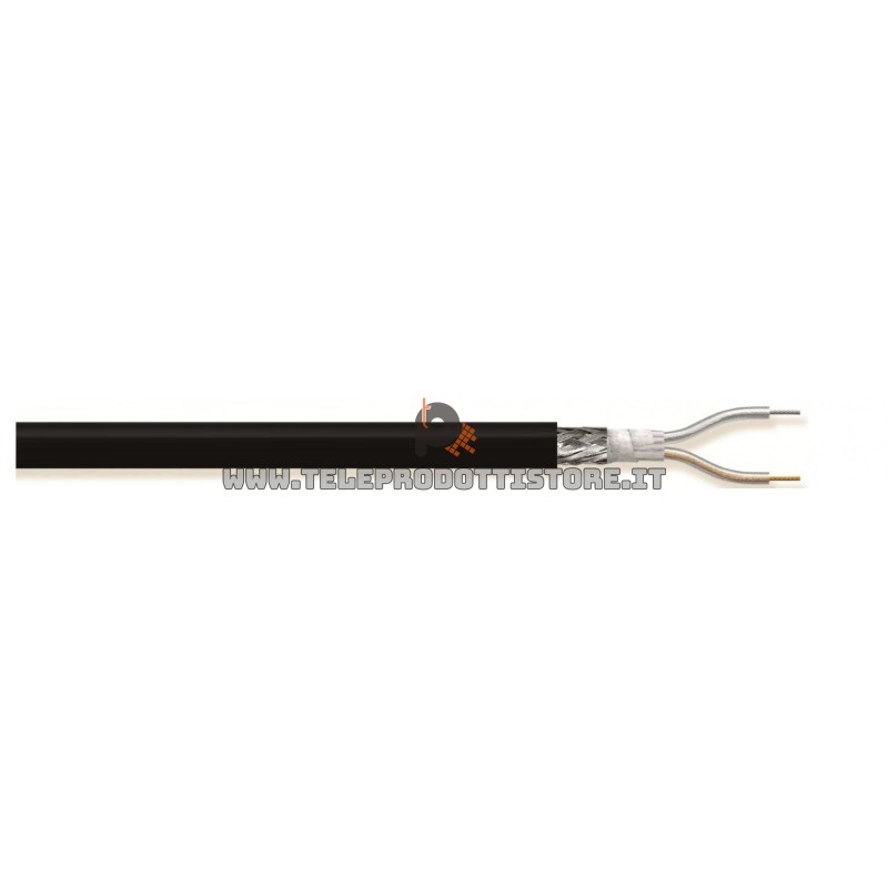 MCZZ128 Zzipp Cavo schermato audio OFC bilanciato microfonico 2 poli e calza microfono MCZZ128 Zzipp Cavo schermato audio OFC bilanciato microfonico 2 poli e calza microfono