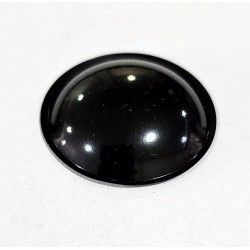 Cupola parapolvere 25 mm. plastica ABS nero lucido copripolvere per woofer altoparlante