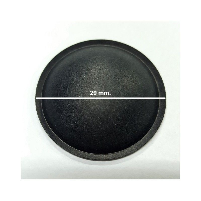 Cupola parapolvere 29 mm. copripolvere di ricambio per woofer tweeter