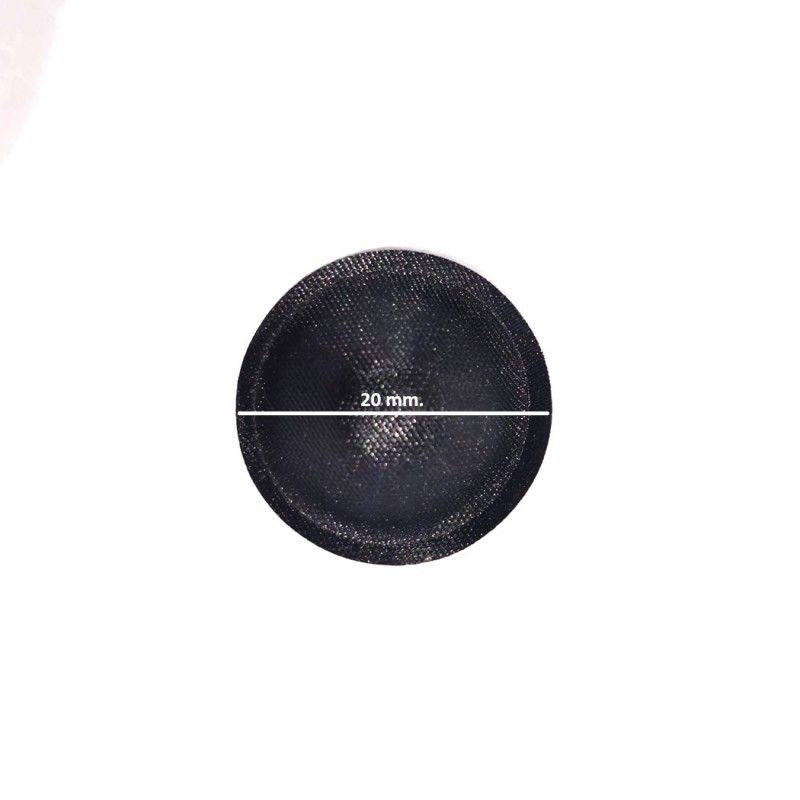 Cupola parapolvere 20 mm. in tela copripolvere di ricambio per woofer tweeter