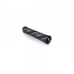 Viablue 44282 Guaina espandibile 2.5 6 mm intrecciata per cavi blu calza
