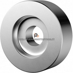 Adattatore 45 giri in alluminio per giradischi piatti vinile disco dischi