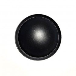 Cupola parapolvere 25 mm. plastica ABS nero opaco copripolvere per woofer altoparlante