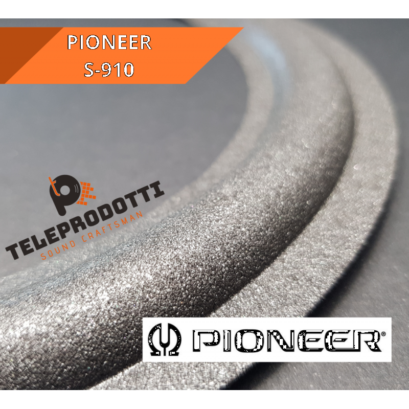 Pioneer S-910 Sospensione di ricambio per woofer 30-771A in foam bordo S910 S 910