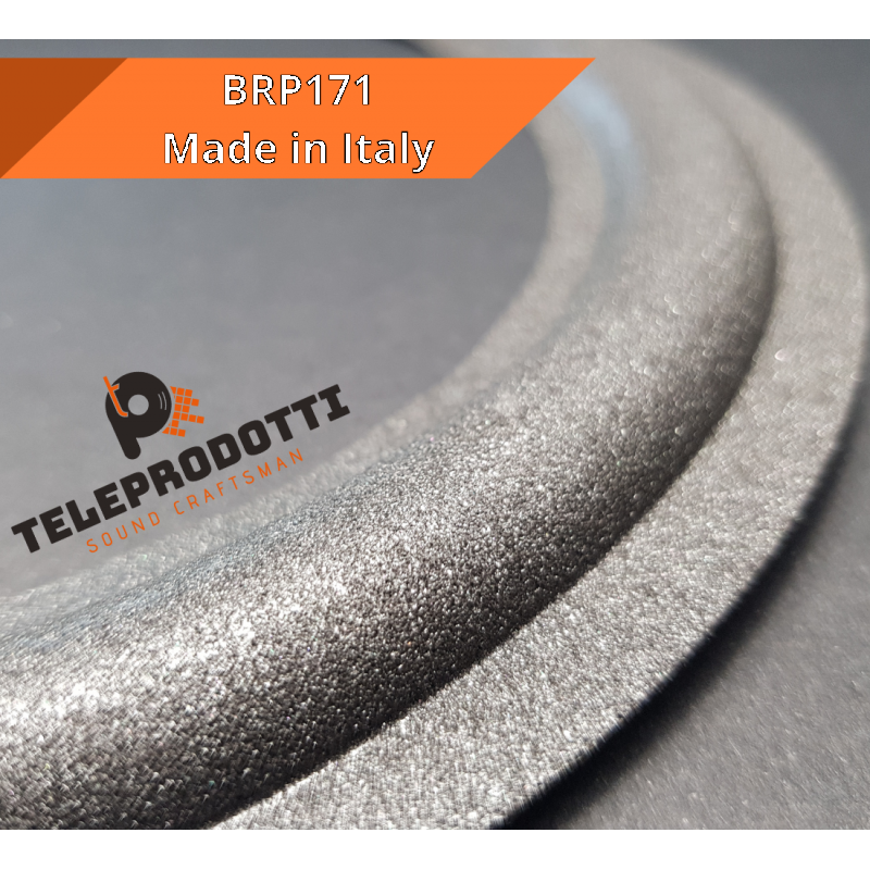 BRP171 Sospensione di ricambio per woofer midrange in foam bordo 170 mm. 17 cm. 6,5"