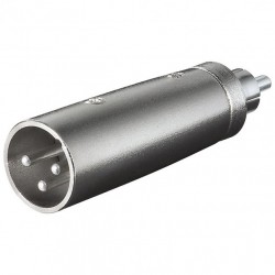 NTA-118 Adattatore RCA maschio su XLR maschio canon