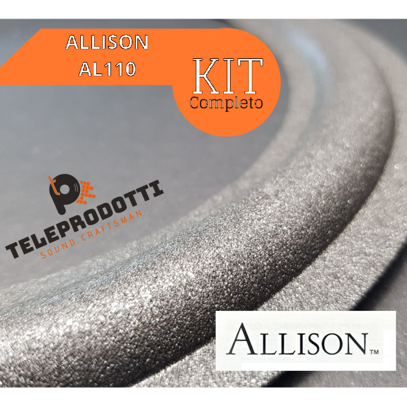 Allison AL110 KIT Sospensioni di riparazione per woofer in foam bordo colla Acoustic Research AL110