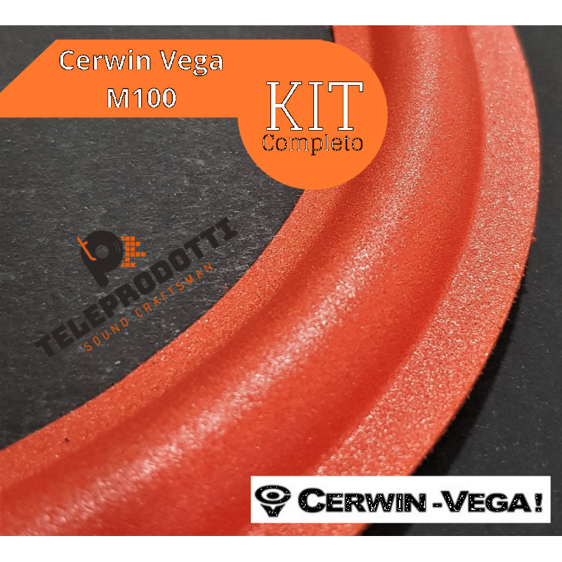 Cerwin Vega M100 KIT Sospensioni di riparazione per woofer in foam bordo e colla M-100 M 100