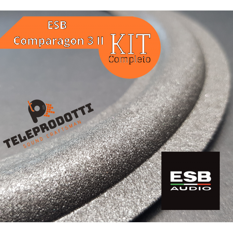 ESB Comparagon 3 II Sospensioni di riparazione per woofer midrange in foam bordo e colla