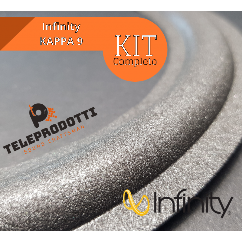 INFINITY KAPPA 9 KIT Sospensioni di riparazione per woofer in foam bordo e colla K9 KAPPA9