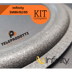 INFINITY SM 80 82 85 KIT Sospensioni di riparazione per woofer in foam bordo e colla SM80 SM82 SM85 8"