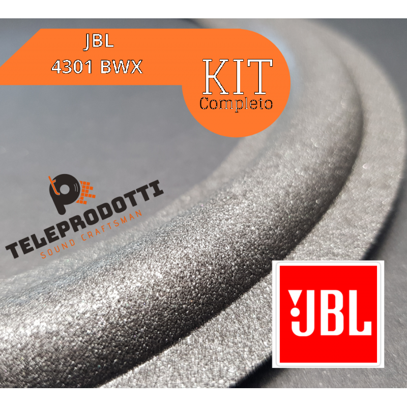 JBL 4301BWX  KIT Sospensioni di riparazione per woofer in foam bordo e colla 4301 BWX