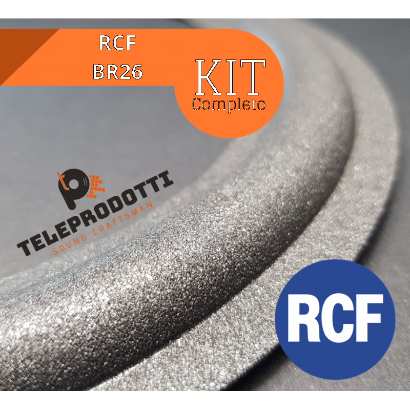 RCF BR26 KIT Sospensioni di riparazione per woofer in foam bordo e colla bordo BR 26 BR-26