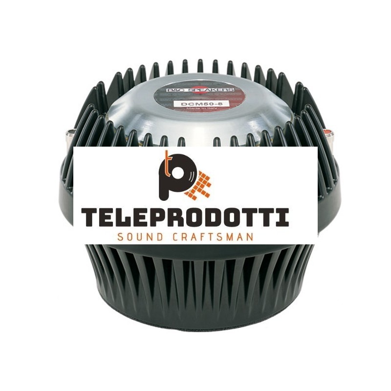 B&C DCM50 Driver 2" 160 W 8 ohm 109 dB tweeter DCM50-8