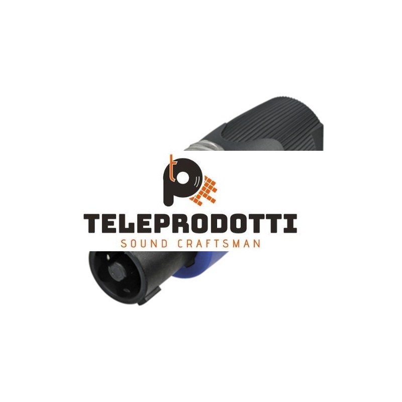 Neutrik NL4FX Connettore Speakon 4 poli maschio Originale volante