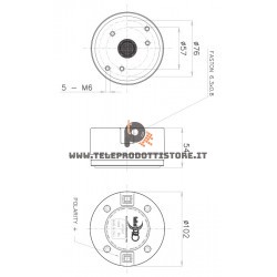 HF10AK Driver Faital Pro Neodimio 1" 120 W 8 Ohm HF10AK-8