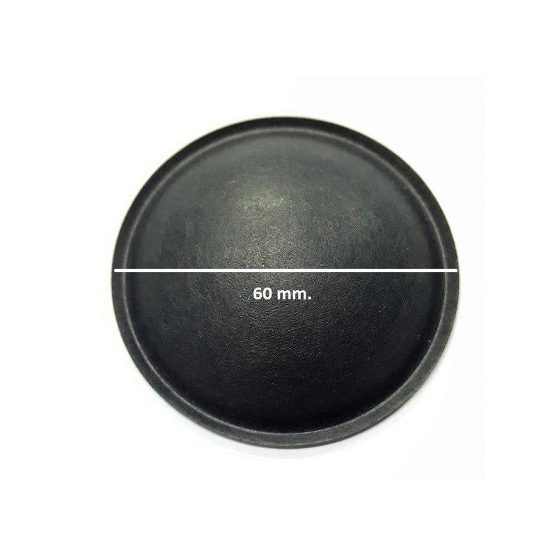 Cupola parapolvere 60 mm. copripolvere di ricambio per woofer altoparlante
