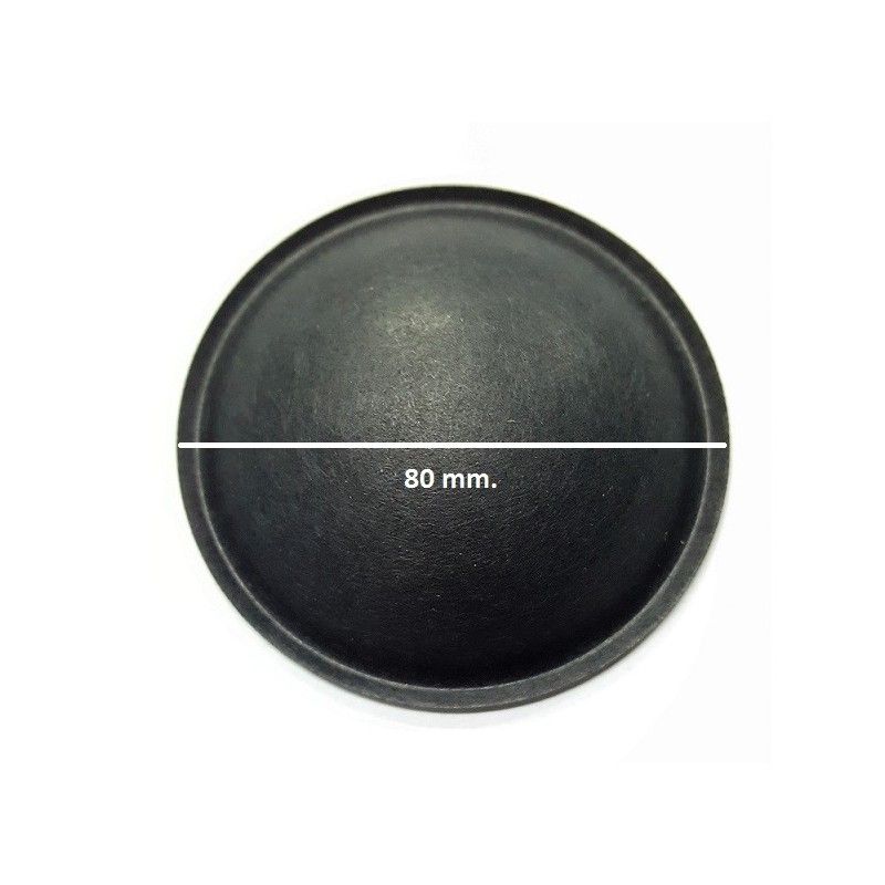 Cupola parapolvere 80 mm. copripolvere di ricambio per woofer altoparlante