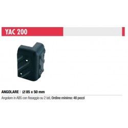 YAC200 Angolare paraspigolo in ABS plastica per diffusori casse box Ciare