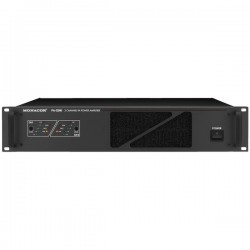 PA-2240 Monacor AMPLIFICATORE 100V 2X240W PA di potenza a due canali
