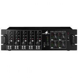 PA-4040 Monacor AMPLIFICATORE mixer 4 ZONE INDIPENDENTI 100V 4x40W mono 4 canali