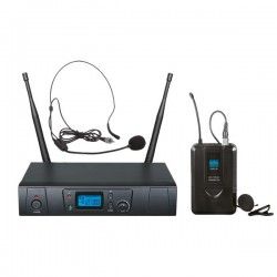TXZZ601 Zzipp set radiomicrofono wireless ad archetto uhf 16ch
