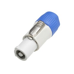 Powercon bianco maschio connettore di alimentazione volante
