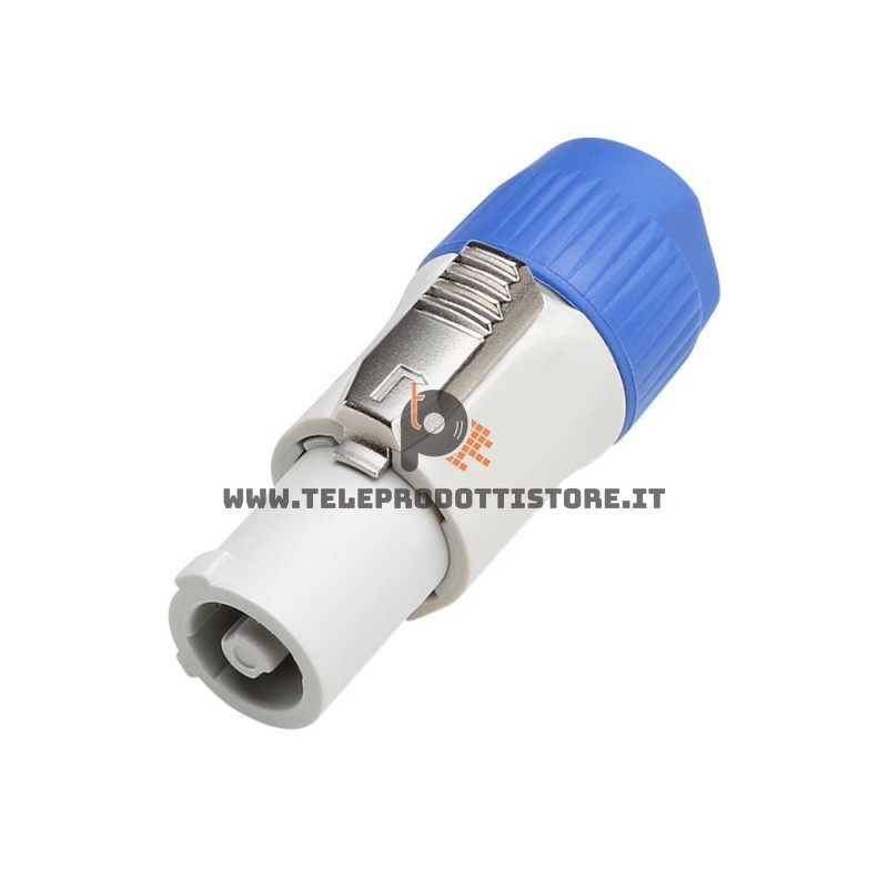 Powercon bianco maschio connettore di alimentazione volante