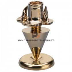 SPS-10/GO Kit 4 punte spike dorati regolabili per diffusori box cassa hiend monacor piedi