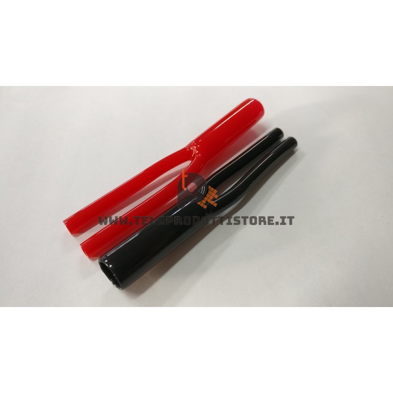 Coppia calzoncini sdoppiatori Y in vinile per cavo 15mm 2x 6mm sdoppiatore cavo