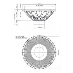 21iD 18 Eighteen SOUND Altoparlante Subwoofer 1800W 21" 18Sound