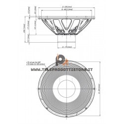 21iD 18 Eighteen SOUND Altoparlante Subwoofer 1800W 21"