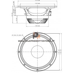 12ND930 Eighteen Sound Altoparlante Woofer 500W 12"