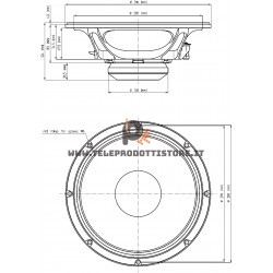 12ND610 Eighteen Sound Altoparlante Woofer 450W 12"