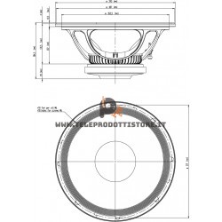 15W930 Eighteen Sound Altoparlante woofer Subwoofer 500W 15"
