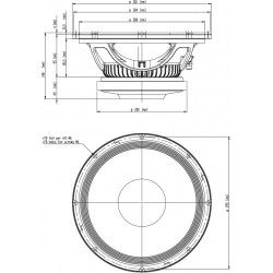 12W750 Eighteen Sound Altoparlante Woofer 600W 12" 18Sound