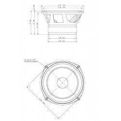 5W430 Eighteen Sound Altoparlante woofer 120W 5" 18Sound