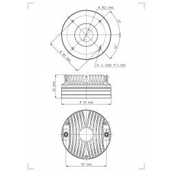 ND1480A Eighteen Sound Driver tweeter 160W  Alluminio 1,4" 18Sound