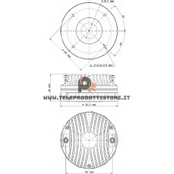 ND1460 Eighteen Sound Driver tweeter 200W Titanio 1,4"