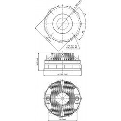 NSD1424BTN Eighteen Sound Driver tweeter 140W Nitruro di titanio 1,4" 18Sound