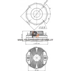 NSD1424BTN Eighteen Sound Driver tweeter 140W Nitruro di titanio 1,4"