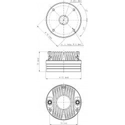 NSD1095N Eighteen Sound Driver tweeter 100W Nitruro di titanio 1" 18Sound