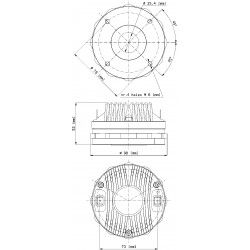 ND1070 Eighteen Sound Driver 100W Titanio 1" 18Sound