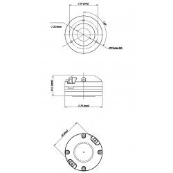 ND1050 Eighteen Sound Driver tweeter 90W Titanio 1" 18Sound