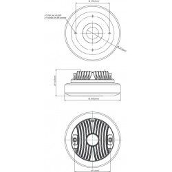 HD1480T Eighteen Sound driver tweeter 200W Titanio 1,4" 18Sound