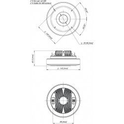 HD2000 Eighteen Sound driver tweeter 140W  Titanio 1,4" 18Sound