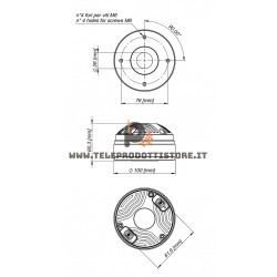 HD1000 Eighteen Sound driver tweeter 100W Titanio 1"